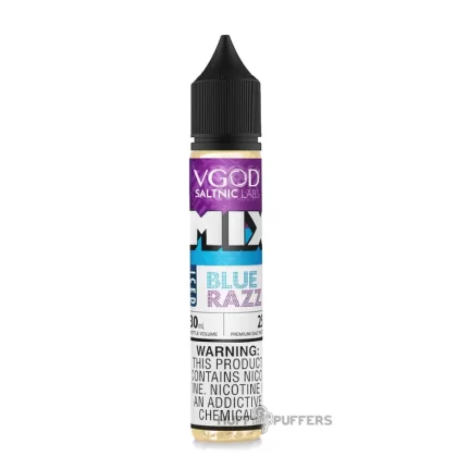 VGOD SaltNic Mix – Iced Blue Razz 30mL - Vape Product, Vape Product