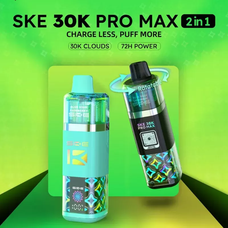 Blue Sour Raspberry SKE 30K Pro Max Vape Pen Kit