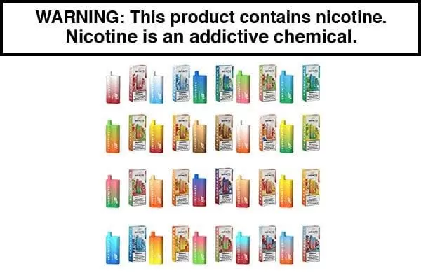 HITT INFINITE DISPOSABLE VAPE 8000 PUFFS – 20ML - Vapejuice