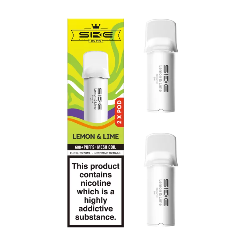 Lemon and Lime SKE 600 Pro Pods - Vapeshop Co