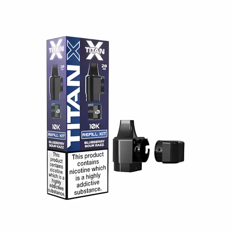 Titan X Prefilled Pods - Blueberry Sour Razz - Image 3
