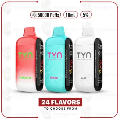 TYN 50K Puffs Disposable Vape - Thevapersworld