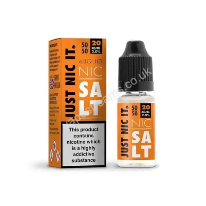 Just Nic It 50/50 Nic Salt Booster Shot - Vapestreams Co