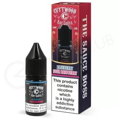 Blueberry Sour Raspberry Nic Salt E-Liquid by Cuttwood Bar Salts