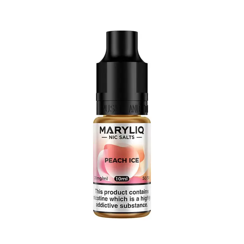 Lost Mary Maryliq Peach Ice Nic Salt E-Liquid - Vapestreams Co