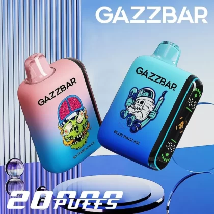 Gazzbar Rocket 20000 Puffs | 14 options 0-5% strength bulk disposable vape - Aiviouvapes