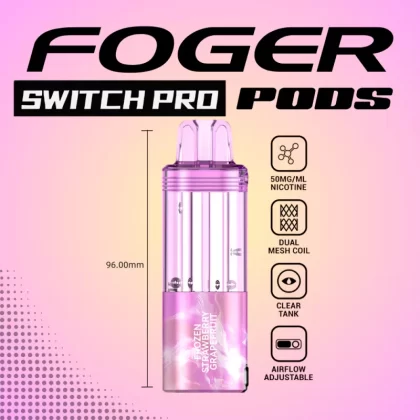 Frozen Strawberry Grapefruit – Foger Switch Pro Pod 30K Puffs