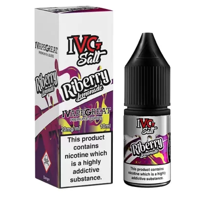 IVG Riberry Lemonade Nic Salt E-Liquid - 10mg