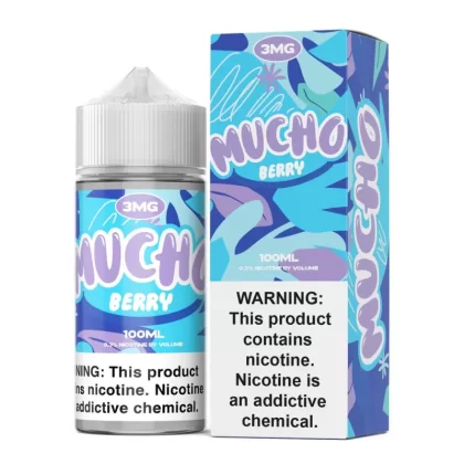 Mucho E-Liquid 100ml - Berry / 3mg - Skullvaping
