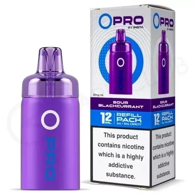 Sour Blackcurrant Insta O Pro Refill Pack - Ecigpremium