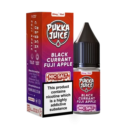 Blackcurrant Fuji Apple Nic Salt By Pukka Juice - 20mg