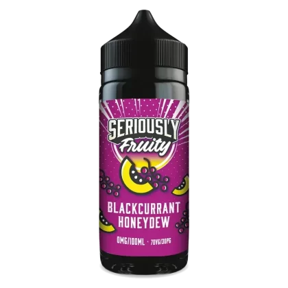 Blackcurrant Honeydew Shortfill E-Liquid 100ml by Seriously Fruity - Ecigpremium
