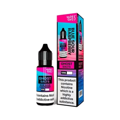 Vapes Bars Ghost Salts Blue Sour Raspberry E Liquid 10ml - Nicotine Strength#20mg>10mg (178521)