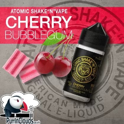 Atomic Cherry Bubblegum Shake n Vape E-Liquid (50ml 0mg)