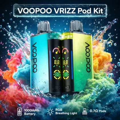 VOOPOO VRIZZ Pod Kit - Iris Blue - Vapeciga