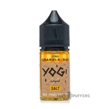 Yogi Salt – Citrus Granola Bar 30mL - Nicotine Strength#35mg>50mg