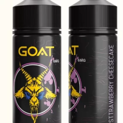 STRAWBERRY CHEESECAKE - GOAT ELIQUID - 3 mg / 120 ml