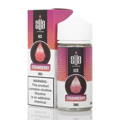 STRAWBERRY ICE 100ML E liquids - By SUA VAPORS - 0 mg / 100 ml