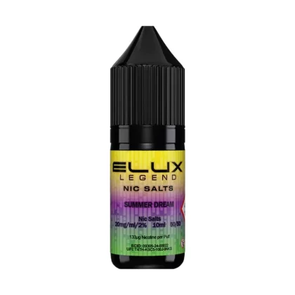 Summer Dream By Elux Legend 10ml Salts - Nicotine Strength#10mg (Salt)>20mg (Salt)