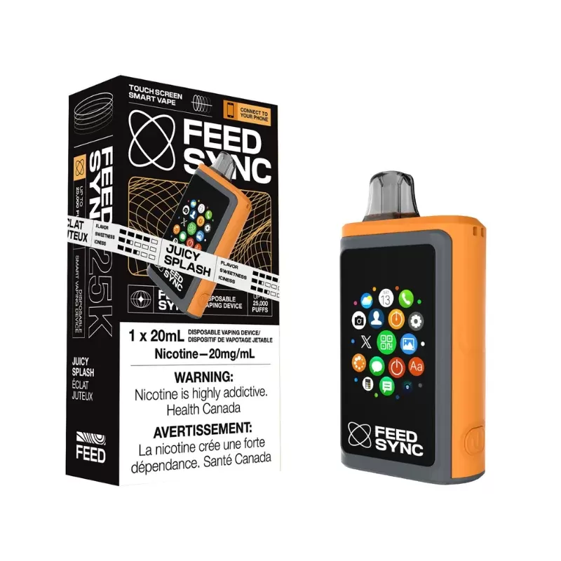 Feed Sync 25K Tropical Juice Burst (Juicy Splash) Disposable Vape