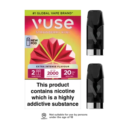 Strawberry Kiwi Vuse Pro Pods - 10mg - Vape Product (1E1A89)