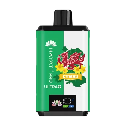 Hayati Pro Ultra Plus 25000 Wales Souvenir Edition - Blue Razz GB - Vapeshop Co