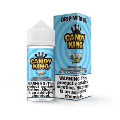 CANDY KING - Strawberry Rolls - 100ML E-Liquid - 6MG