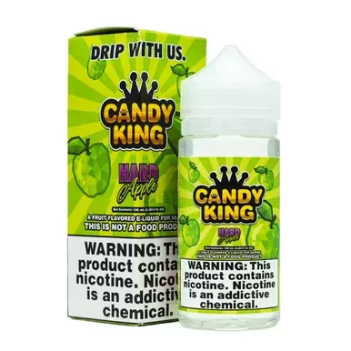 Hard Apple Candy King 100mL - Nicotine Level#0mg>3mg>6mg>100mL