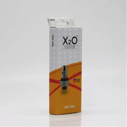 X2O Cloud CBD 5-pack – coil - Vape Product