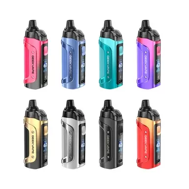 Geekvape Aegis Boost 3 Pod System - Colors#Black>Midnight Gold>Midnight Red>Rainbow Purple>Sapphire Blue>Silver>Sunset Red>Teal Blue