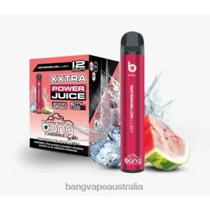 Bang Vape XXL 2000 puffs 6006N26 Watermelon Lush – Vape Gang Shop - Bangvapeaustralia