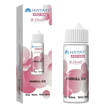 VIMBULL ICE HAYATI PRO MAX E-LIQUID 100ML NO NICOTINE