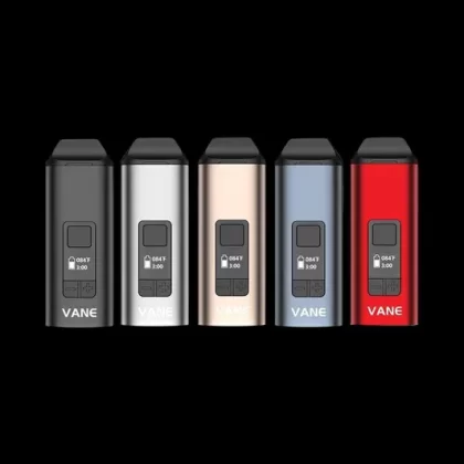 Yocan Vane Dry Herb Vaporizer - Black, Blue