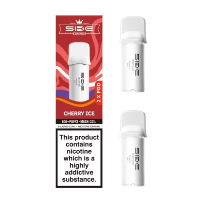 Cherry Ice SKE 600 Pro Pods - 10mg - Vape Product