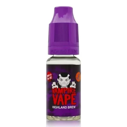 Highland Brew By Vampire Vape 10ml - Nicotine Strength#3mg>6mg>18mg>12mg