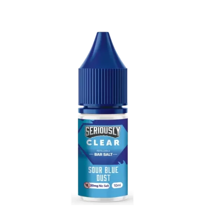 Seriously Clear Sour Blue Dust Nic Salt - 10 Pack - 20mg
