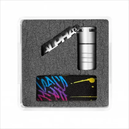 Ustnik personalny Alpha Pipe Glass Box Beat Splash - Alpha Hookah