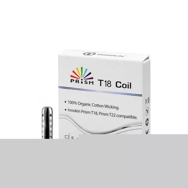 INNOKIN T18 -T22 Replacement Coil Heads 1.5 ohm 5 Pack