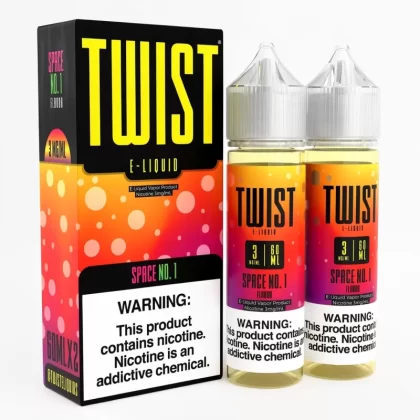 Space No. 1 – Twist E-Liquids – 120mL – Straw Kiwi 70% VG