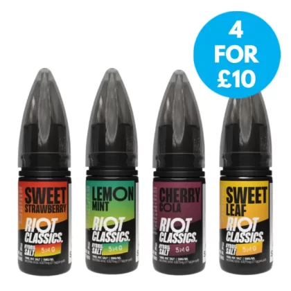 5mg Riot Squad Original Nic Salts 10ml (50VG/50PG) - Vape Co