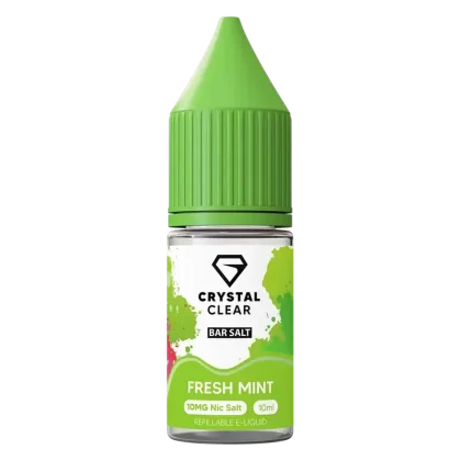 Crystal Clear Fresh Mint Nic Salt 10ml