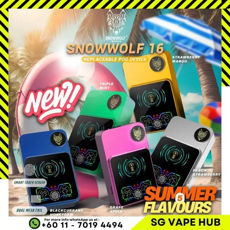 SNOWWOLF 16000 Puffs - Sgvapeshubsafety - Image 2