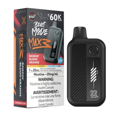 Flavour Beast - Beast Mode Max3 60K Disposable Vape - Sic Strawberry Iced / 20MG