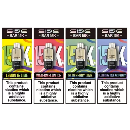 SKE Bar 15K Prefilled Pods - Blueberry Sour Raspberry - Londonvapewholesale Co