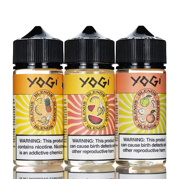 Yogi Blends E-Liquid – No Nicotine Vape Juice 100mL - Vapejuice