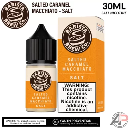 Barista Brew Co Salted Caramel Macchiato Salt Nicotine 30mL