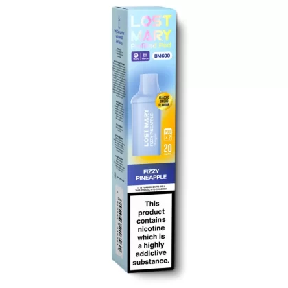 Fizzy Pineapple BM600 Pods by Lost Mary - Ecigarettedirect Co