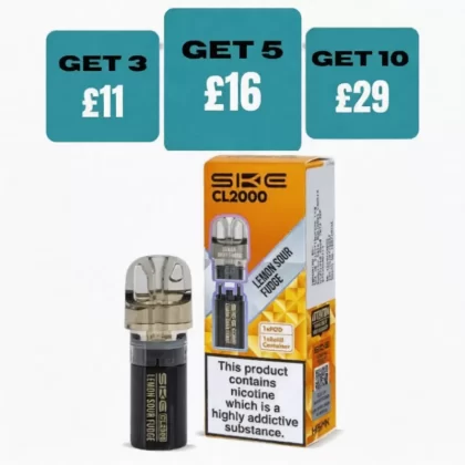 SKE CL2000 Prefilled Replacement Pods - Banana