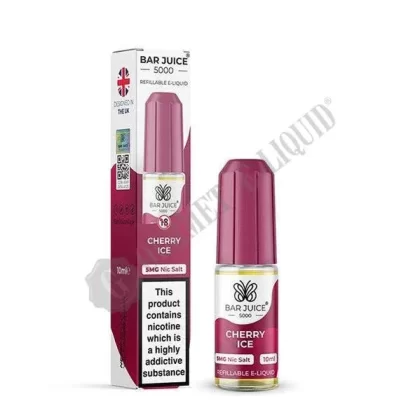 Cherry Ice by Bar Juice 5000 - Size#10ml~Nicotine Strength#5mg>10mg>20mg