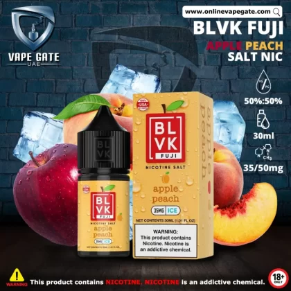 APPLE PEACH ICE - BLVK FUJI SALTS - 30ML